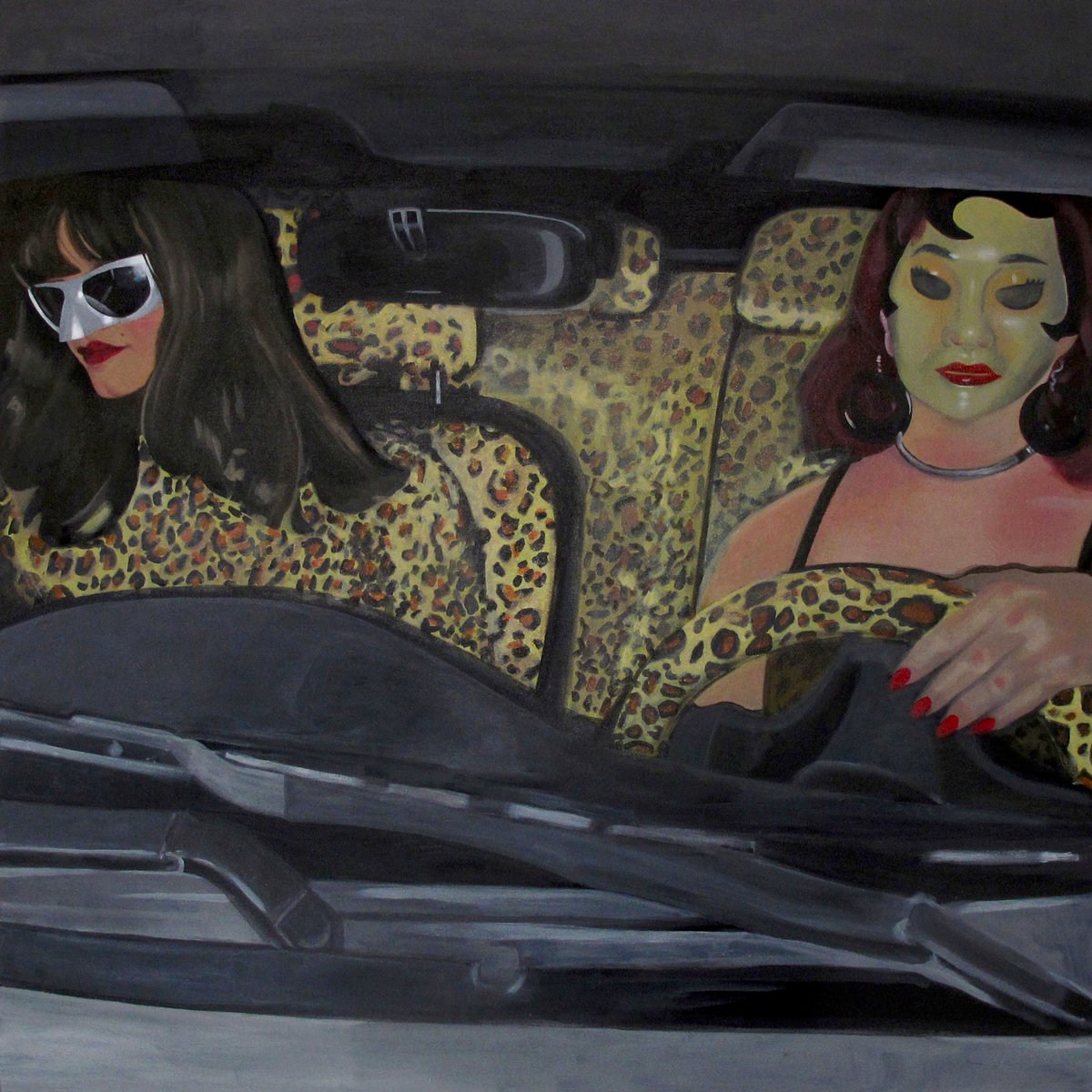 Marci Mask Lady and Late Night Girl
